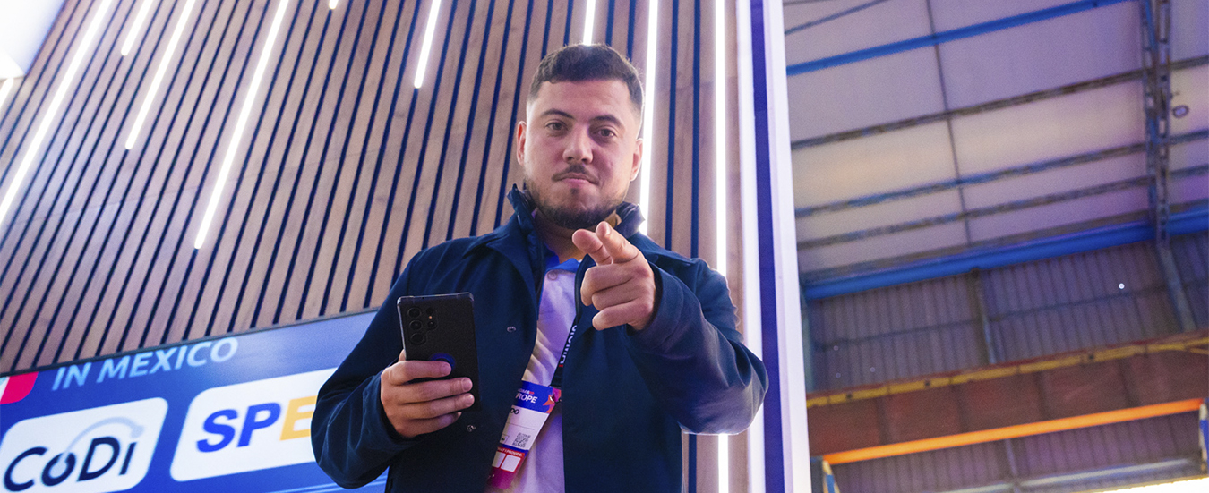 Leonardo Mazzo at SiGMA Europe event
