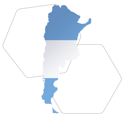 Map of Argentina