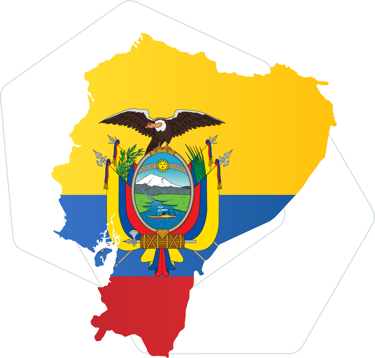 Map of Ecuador